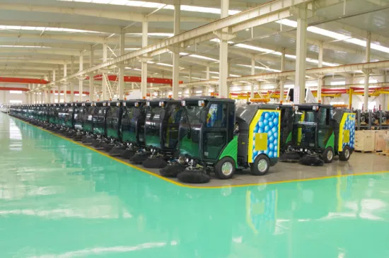 New Brand Diesel Fuel Vacuum Road Sweeper for Parking Lot with CE